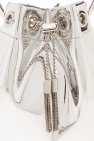 Jimmy Choo SILVER ‘Bon Bon’ bucket shoulder bag