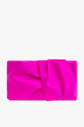 Jimmy Choo neon ‘Bonny’ satin handbag