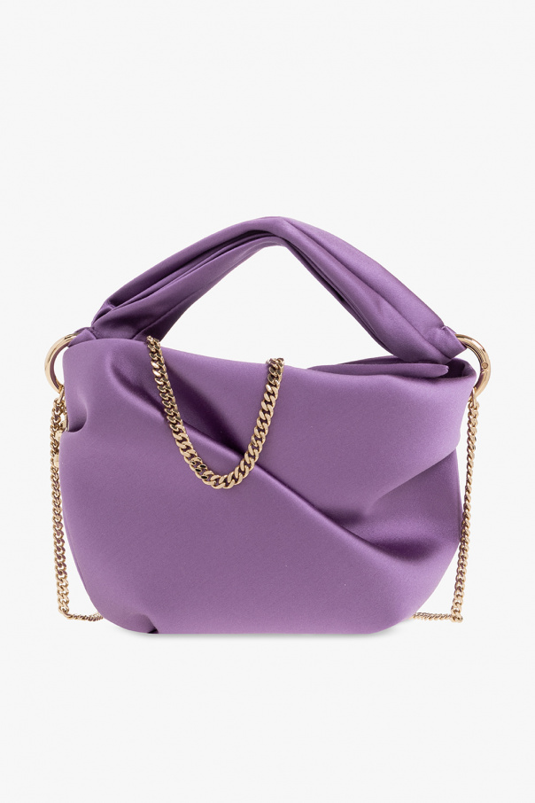 Jimmy Choo ‘Bonny’ satin shoulder bag