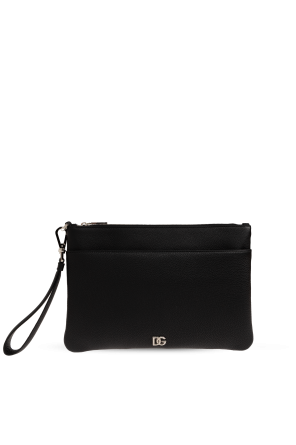 Bolso de piel con correa para la muñeca