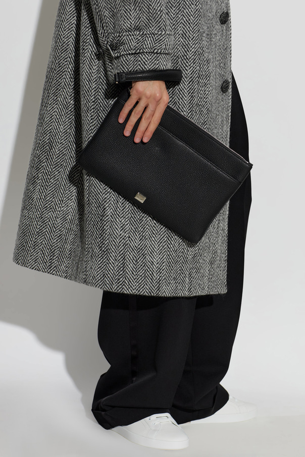 Dolce & Gabbana Bolso de piel con logotipo