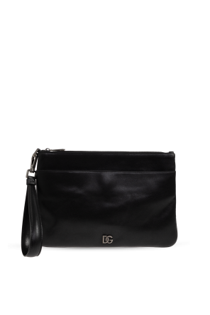 Leather briefcase for hand carrying