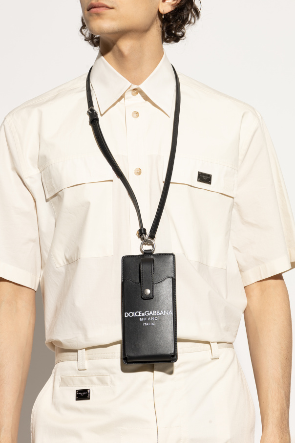 Dolce & Gabbana Funda para iPhone con correa