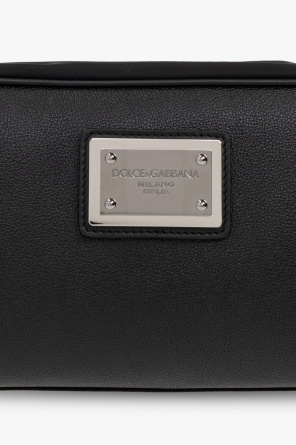 Dolce vintage & Gabbana Wash bag with logo