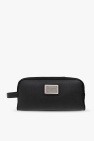 Dolce & Gabbana BLACK Wash bag with logo