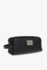 Dolce & Gabbana BLACK Wash bag with logo