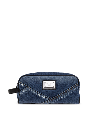 Cosmetic bag with logo