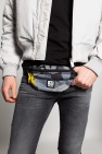 Diesel GREY Belt bag with logo