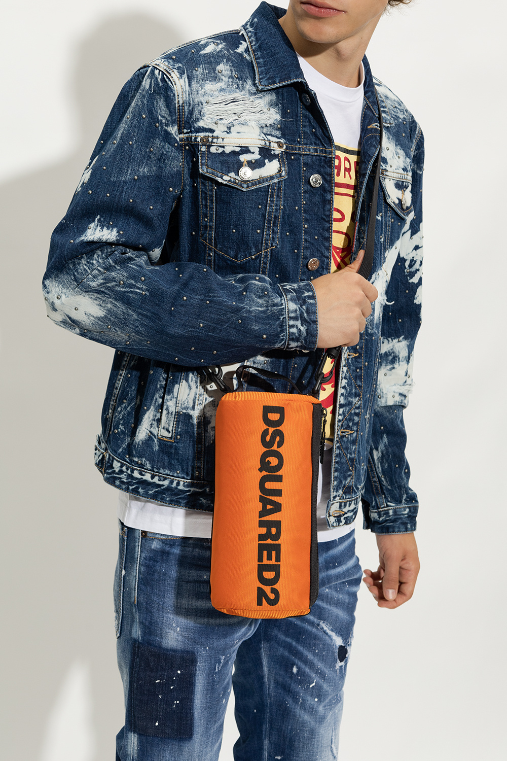 Dsquared2 Wash bag with logo