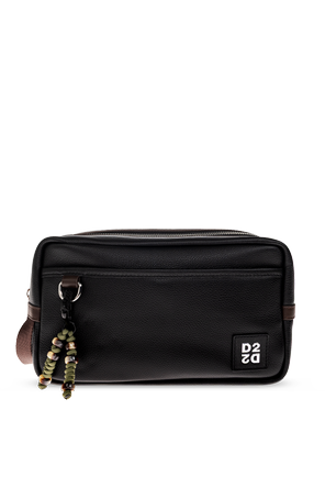 Leder-Tasche mit Logo