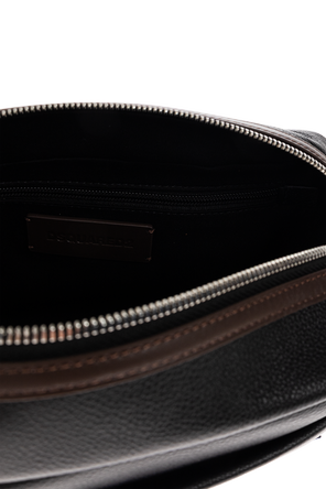 Dsquared2 Bolso de cuero con logo