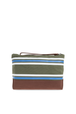 Cosmetic bag with stripe pattern od Dsquared2