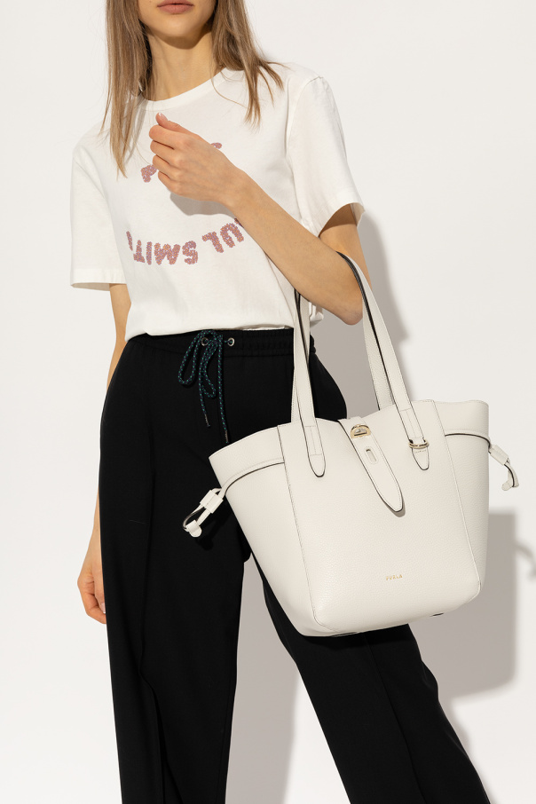 Furla ‘Net Medium’ shopper fringed bag