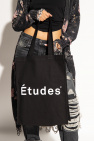 Etudes BLACK Shopper bag with logo