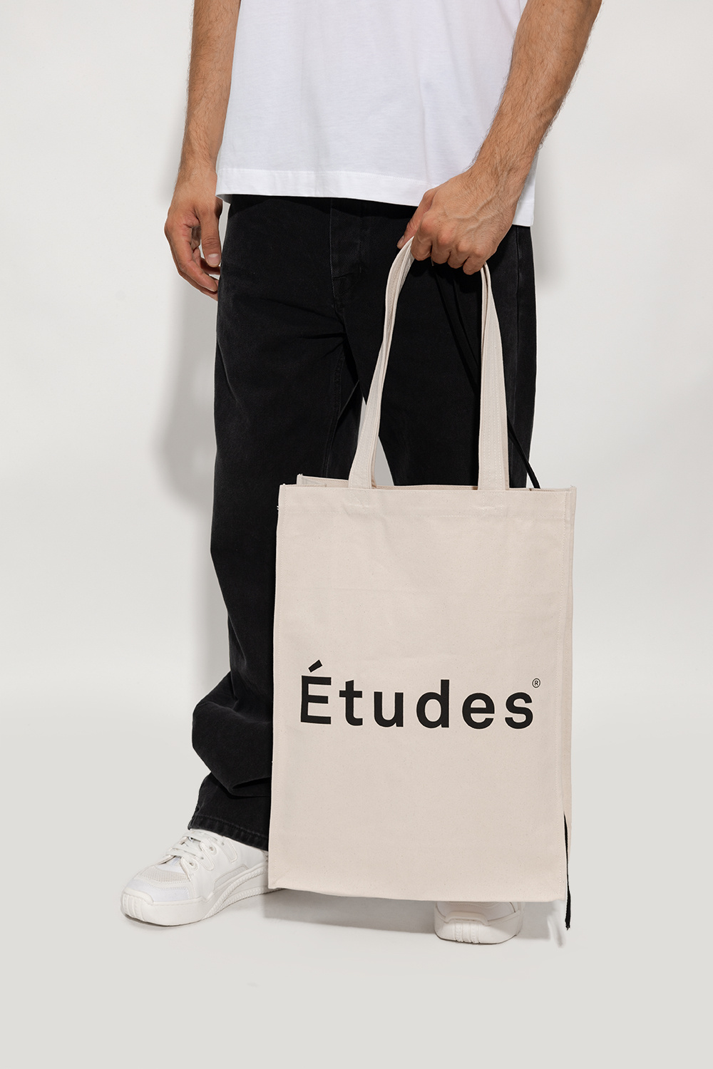 Etudes Shopper estanque bag with logo