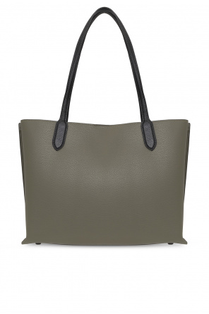 coach arancione ‘Willow’ shopper bag