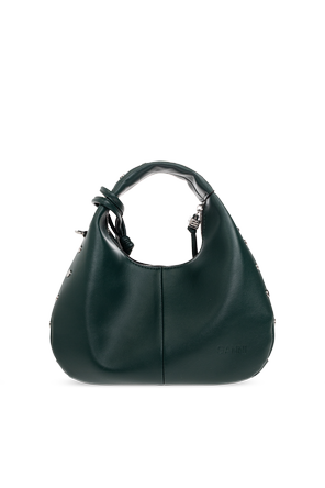 Ganni Eco leather bag finished with studs