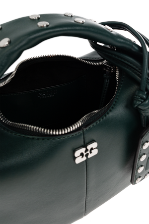 Ganni Eco leather bag finished with studs