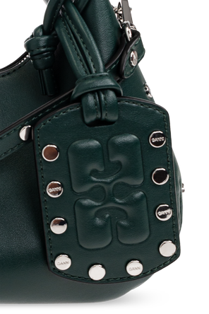 Ganni Eco leather bag finished with studs