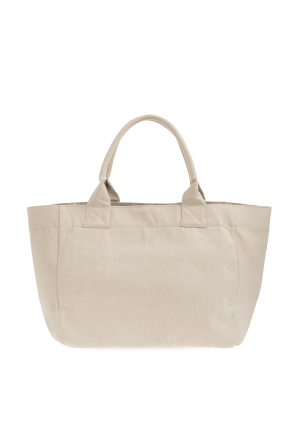 Ganni Tasche mit buntem Aufdruck