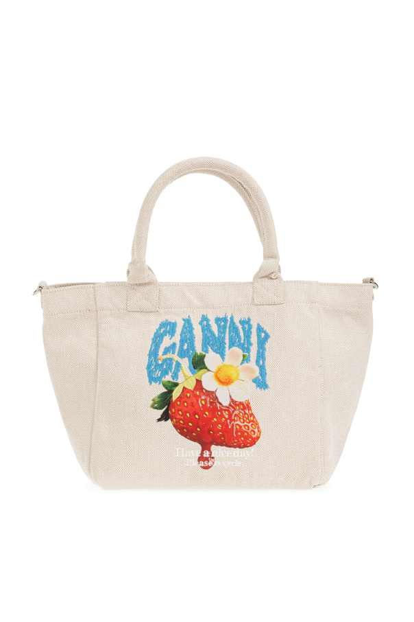 Bag with a colorful pattern od Ganni