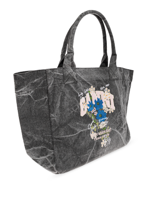 Ganni Bag with colorful embroidery