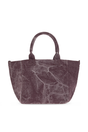 Ganni Cotton bag with embroidery