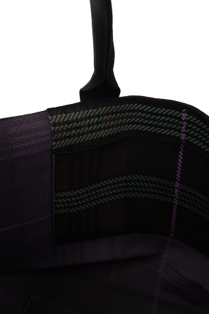 Ganni Geantă shopper cu patch logo