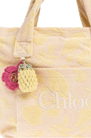 Chloé Kids Shopper-Tasche mit aufgesticktem Logo