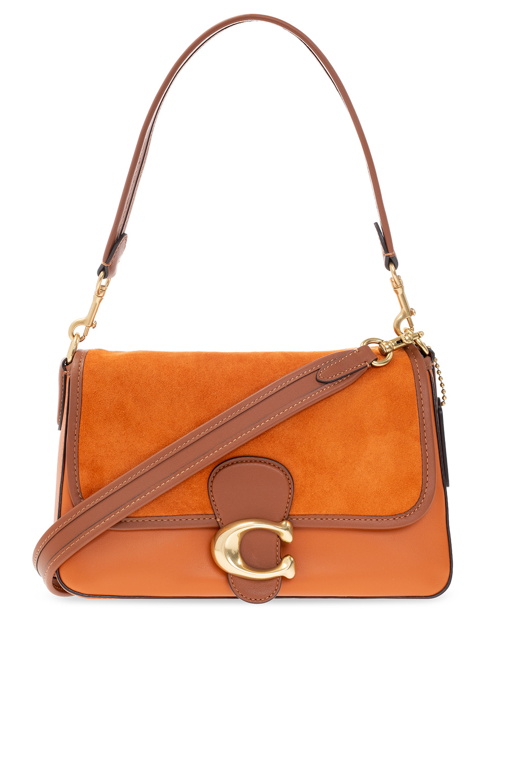 Sports Coach New York bag or purse in solid orange w/ adjustable strap