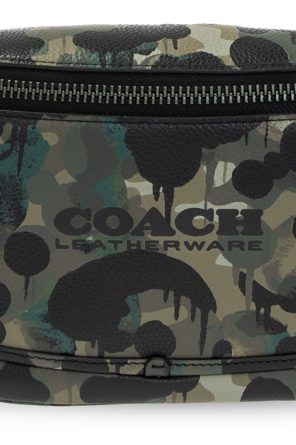 COACH Coach League Belt Bag With Camo Print In Multicolor Leather