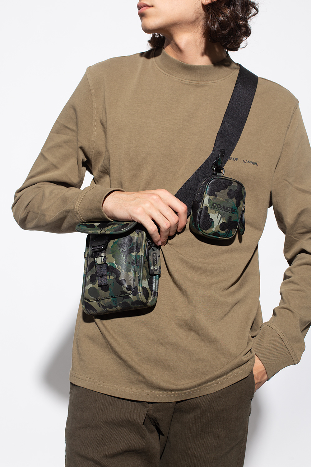 Bape Men's Shoulder Bags - Navy