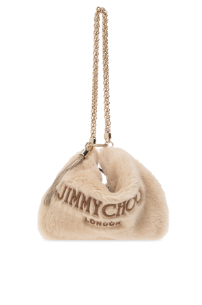 ‘callie’ fur shoulder bag od Jimmy Choo