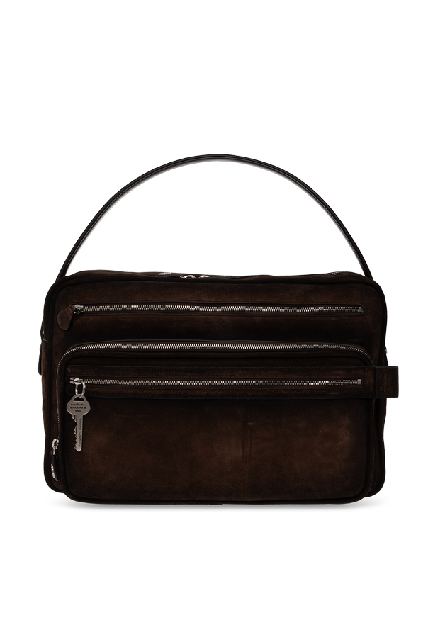 Suede bag with a ‘vintage’ effect od Acne Studios