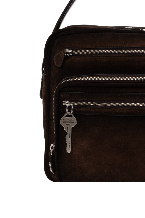 Acne Studios Suede bag with a ‘vintage’ effect