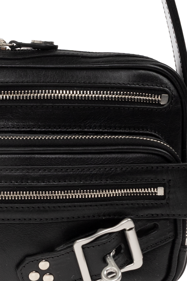 Acne Studios Leather bag with ‘vintage’ effect