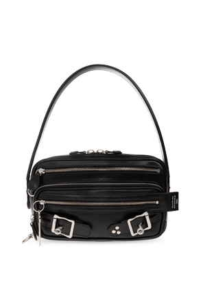 Leather bag with ‘vintage’ effect