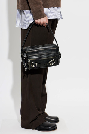 Acne Studios Leather bag with ‘vintage’ effect