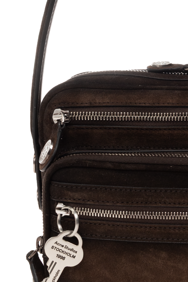 Acne Studios Suede bag with a ‘vintage’ effect
