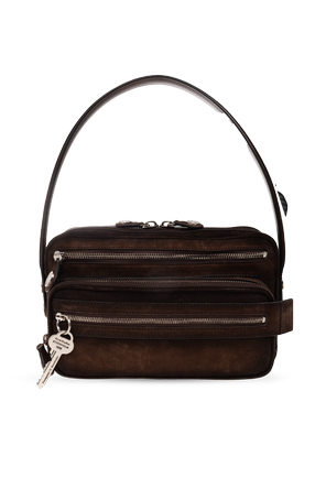 Bolso de ante con efecto ‘vintage’