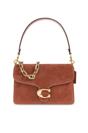Suede shoulder bag 'Tabby'
