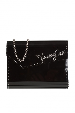 ‘candy’ shoulder bag with a logo od Jimmy Choo