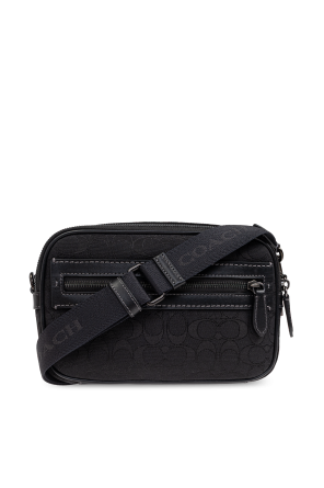 Shoulder bag with monogram