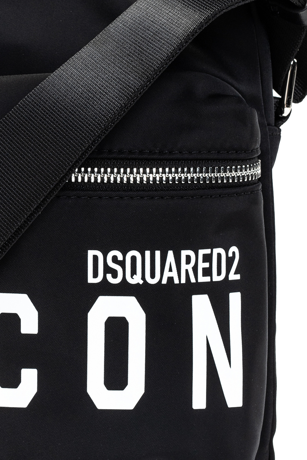 Dsquared2 Side Kick Bag Marsupio Unisex mimetico scuro