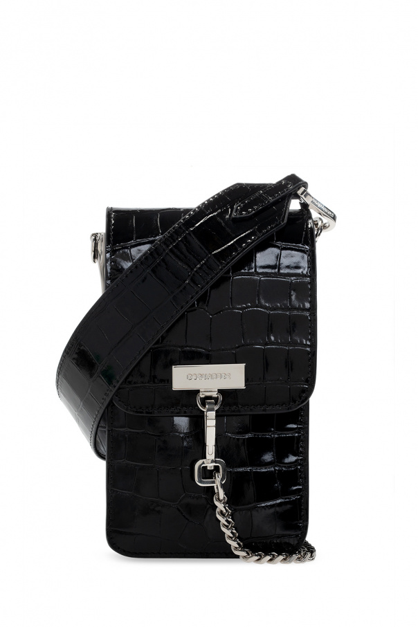 Dsquared2 ‘Chained 2’ shoulder Patent bag