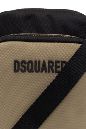 Dsquared2 TB-plaque shoulder bag