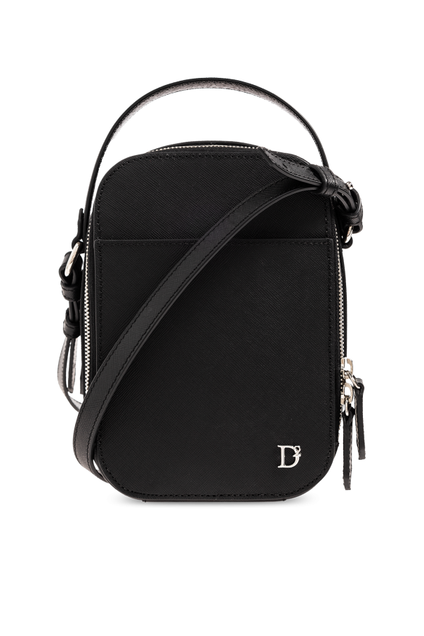Leather shoulder bag od Dsquared2