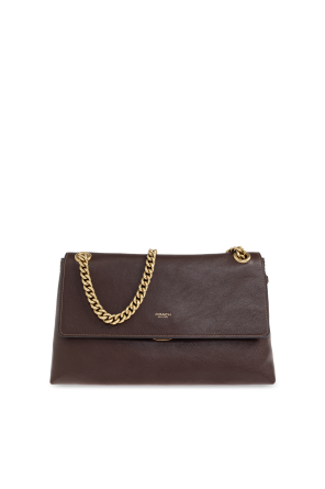 Leather shoulder bag