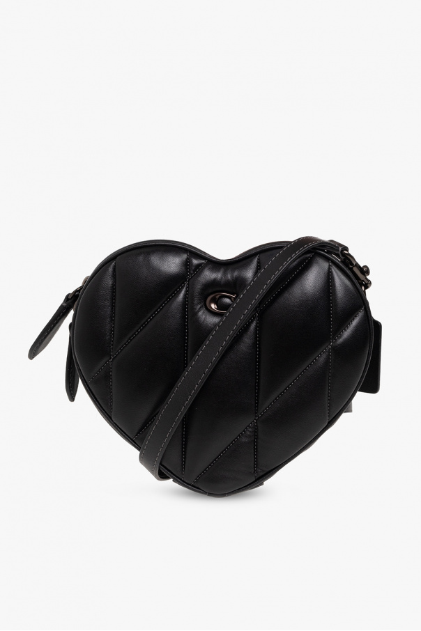 Coach ‘Heart’ quilted shoulder bag