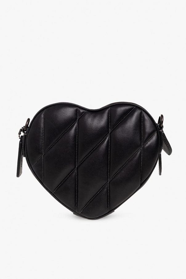 Coach Heart Quilted Leather Crossbody Bag